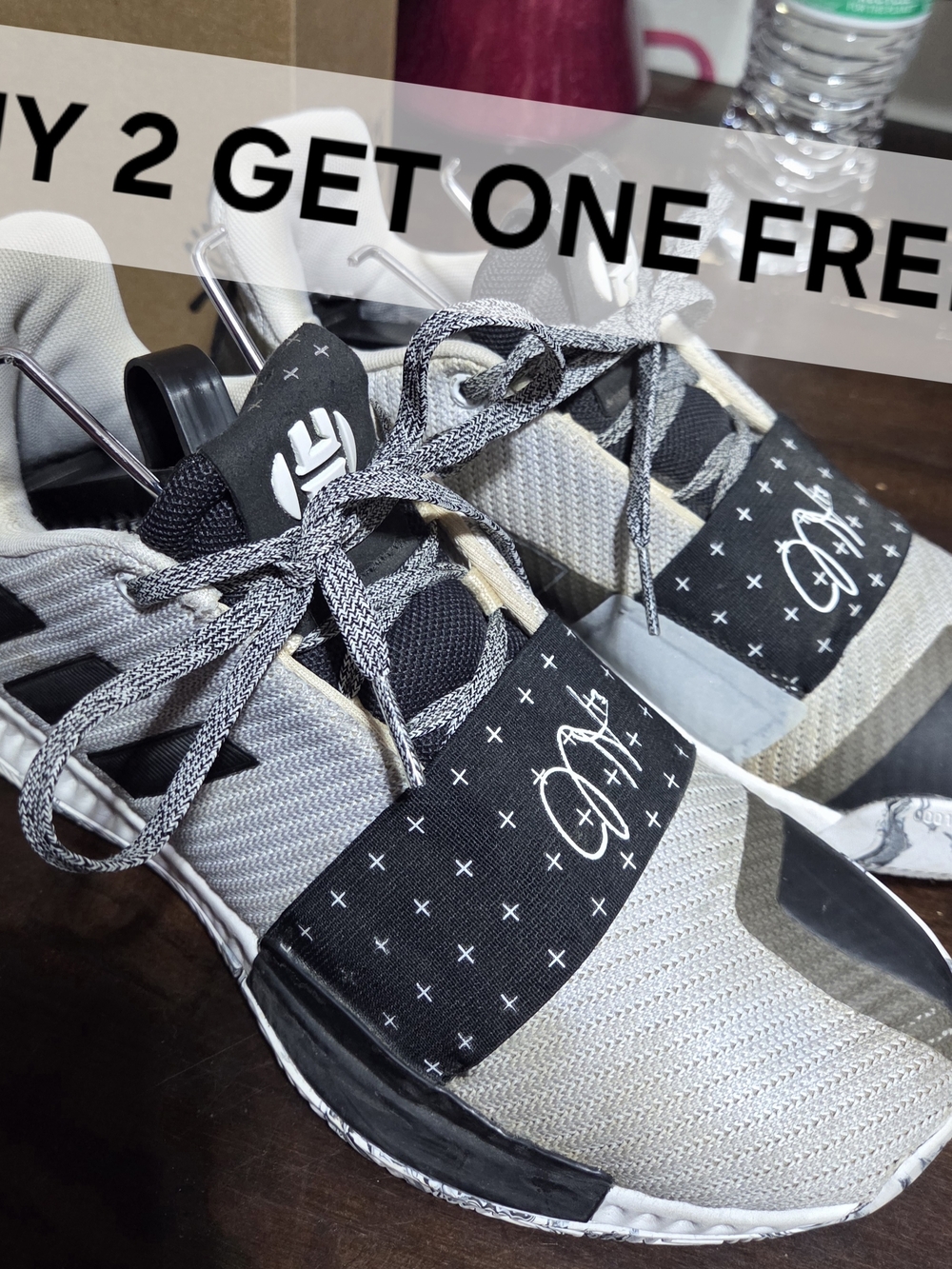 BUY 2 GET ONE FREE* Adidas James Harden Vol. 3 Gray Basketball Shoes Size 6.5m